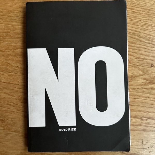 BOYD RICE No (Third edition) (VG+) BOOK