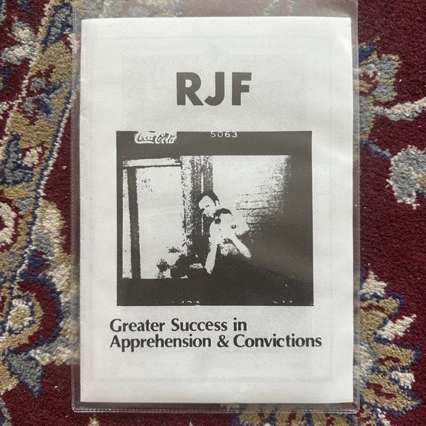 RJF Greater Success In Apprehension & Convictions (Segerhuva - Sweden reissue) (EX/NM) CD