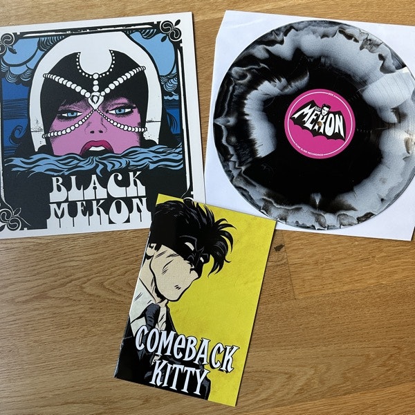 BLACK MEKON Stolen Bible 2 (Swirl vinyl. With comic book) (PNKSLM - Sweden original) (EX/NM) LP