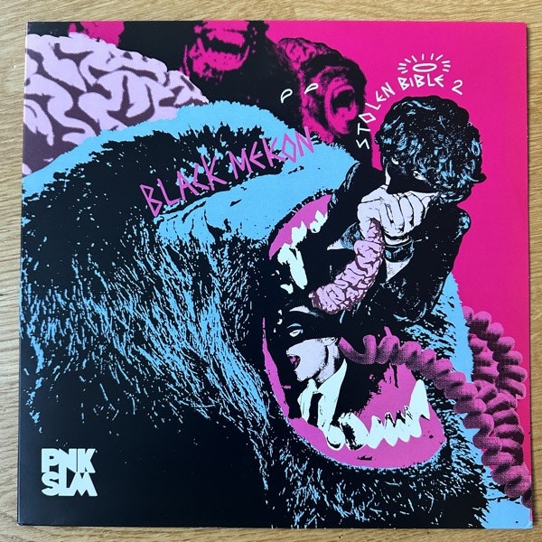 BLACK MEKON Stolen Bible 2 (Swirl vinyl. With comic book) (PNKSLM - Sweden original) (EX/NM) LP