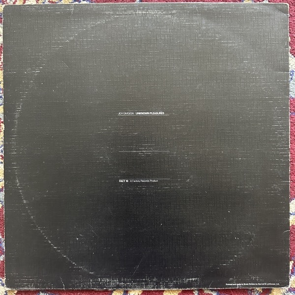 JOY DIVISION Unknown Pleasures (Factory - UK original) (VG-/VG) LP