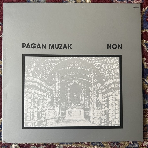NON Pagan Muzak (With extra drill hole) (The Grey Area – UK 1999 reissue) (VG+) 7"