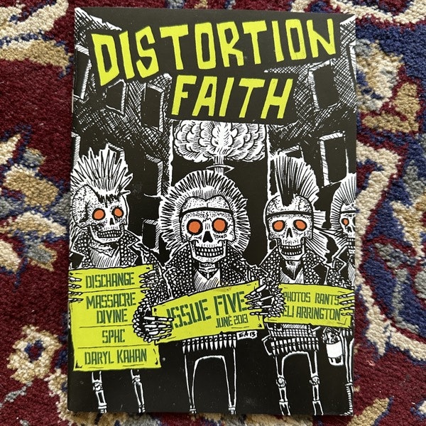 DISTORTION FAITH #5 2013 (EX) FANZINE