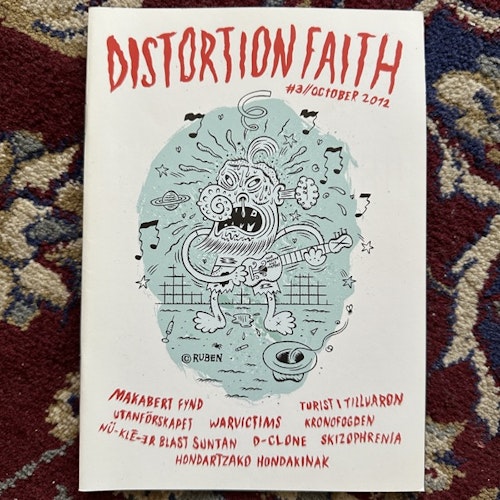 DISTORTION FAITH #3 2012 (EX) FANZINE