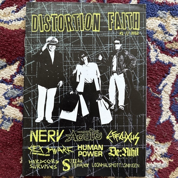 DISTORTION FAITH #1 2012 (EX) FANZINE