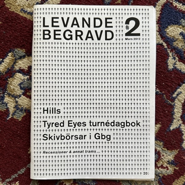 LEVANDE BEGRAVD #2 2012 (NM) FANZINE