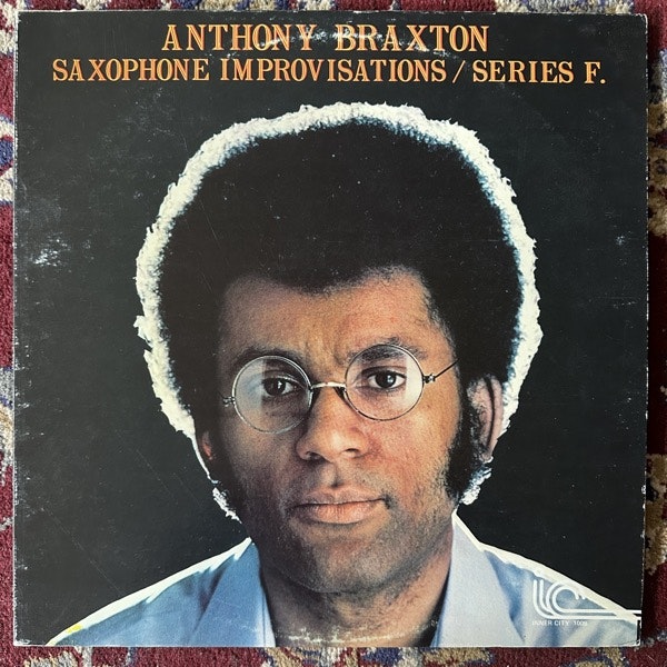 ANTHONY BRAXTON Saxophone Improvisations / Series F. (Inner City - USA 1976 reissue) (VG/VG+) LP
