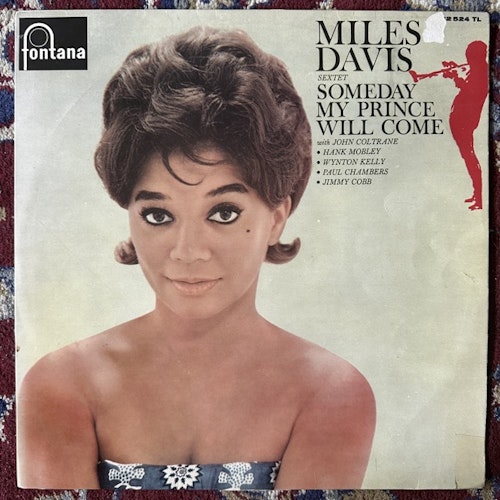 MILES DAVIS SEXTET Someday My Prince Will Come (Fontana - Sweden original) (VG/G) LP