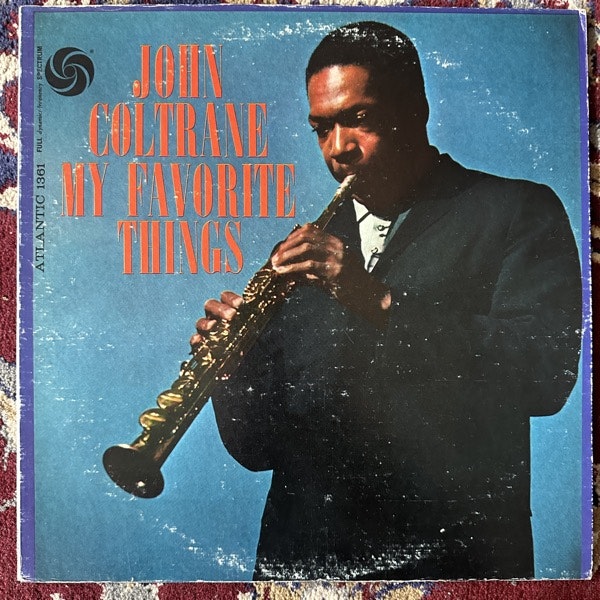 JOHN COLTRANE My Favorite Things (Atlantic - USA 1975 reissue) (VG-/VG) LP