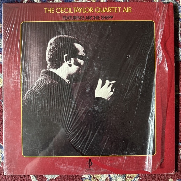 CECIL TAYLOR QUARTET FEATURING ARCHE SHEPP Air (Barnaby - USA 1971 reissue) (EX/VG+) LP