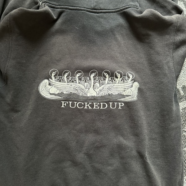 FUCKED UP Logo (S) (USED) HOODIE