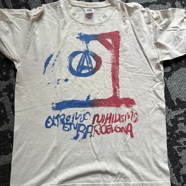 BARCELONA Extremo Nihilismo En Barcelona ((M) (USED) T-SHIRT
