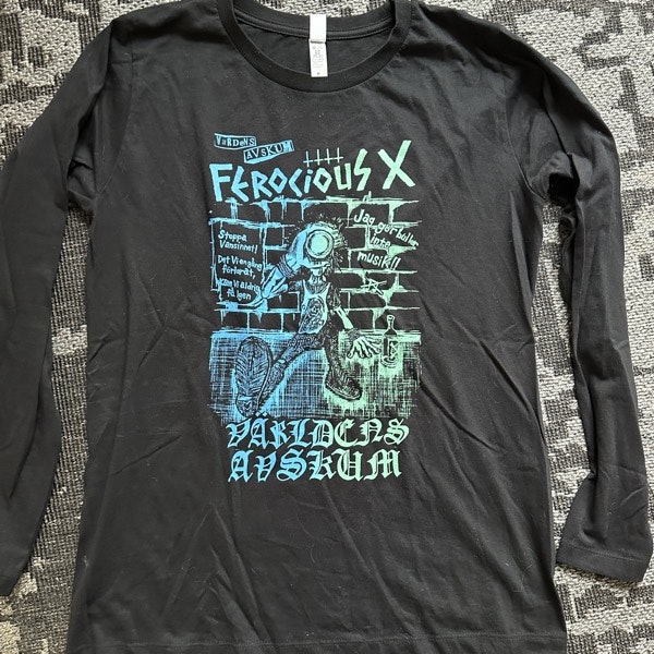 FEROCIOUS X Värdens Avskum (M) (USED) LONG SLEEVE