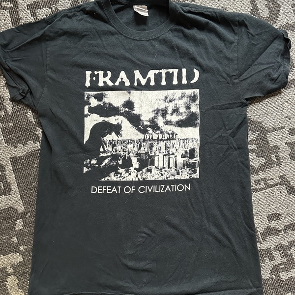 FRAMTID Defeat of Civilization (M) (USED) T-SHIRT