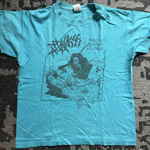 ATTACK SS Noise Destroy Violence (M) (USED) T-SHIRT