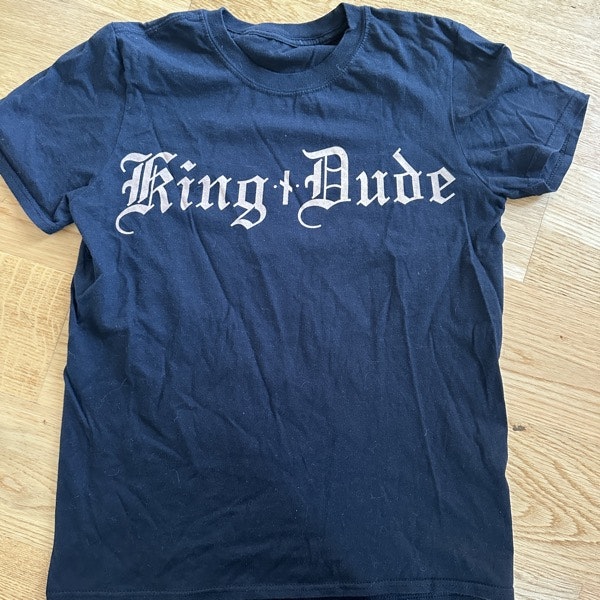 KING DUDE European Tour 2016 (S) (USED) T-SHIRT