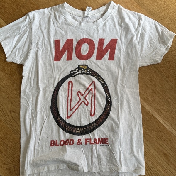 NON Blood & Flame (S) (USED) T-SHIRT