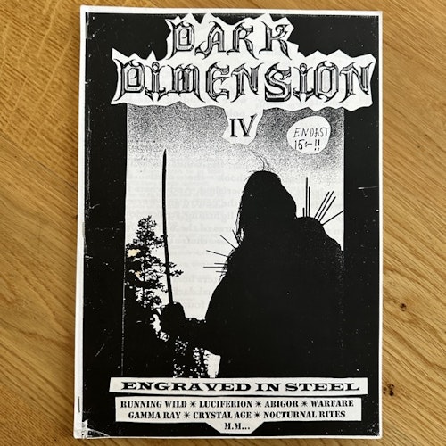 DARK DIMENSION #IV (VG+) FANZINE