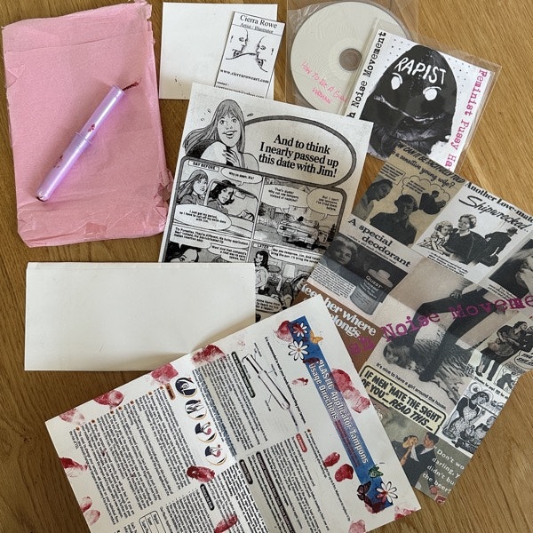 HARSH NOISE MOVEMENT Feminist Pussy Hate (HNM - UK original) (NM) 2xCDR + Extras