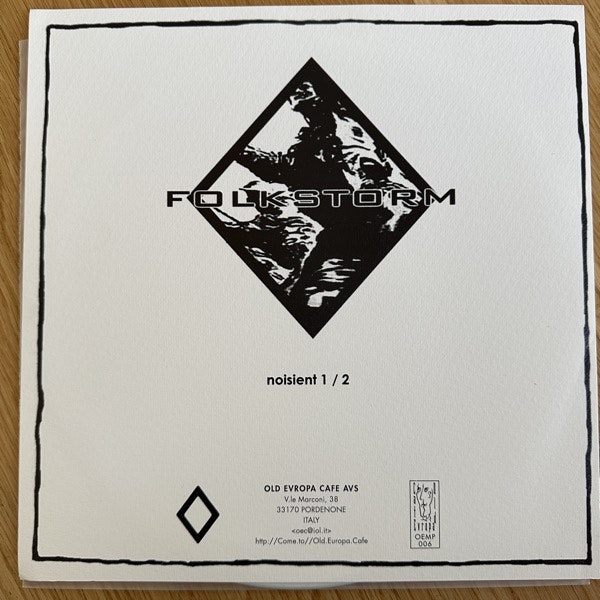 FOLKSTORM Noisient (Old Europa Cafe - Italy original) (EX/NM) 10"