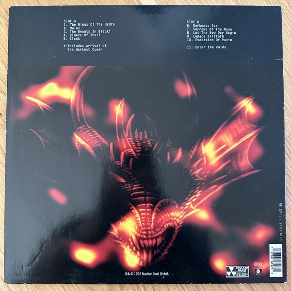 THERION Lepaca Kliffoth (Nuclear Blast - Germany original) (VG) LP