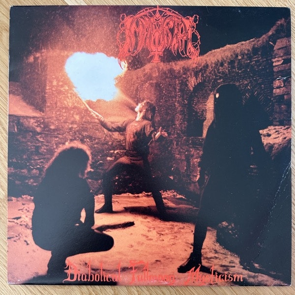 IMMORTAL Diabolical Fullmoon Mysticism (Osmose - France 2nd press) (VG/NM) LP
