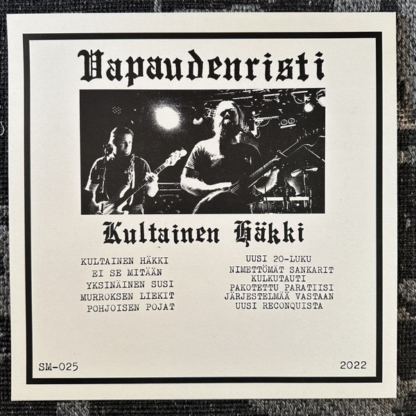 VAPAUDENRISTI Kultainen Häkki (Sakaramiina - Finland original) (NM) LP