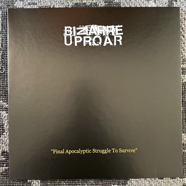 BIZARRE UPROAR Final Apocalyptic Struggle To Survive (Freak Animal - Finland original) (NM) LP