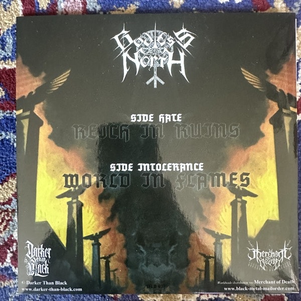GODLESS NORTH World In Flames (Darker Than Black – Germany original) (NM/EX) 7"