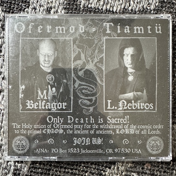 OFERMOD Tiamtü (The Ajna Offensive - USA repress) (EX) CD