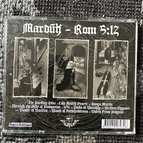 MARDUK Rom 5:12 (Blooddawn - Sweden original) (EX) CD