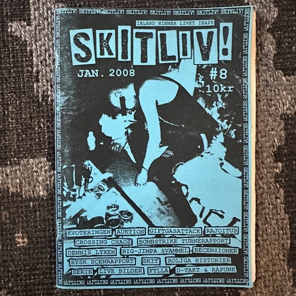 SKITLIV Nr 8 2008 (VG+) FANZINE