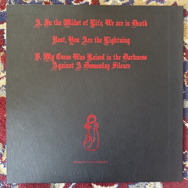 ASH BORER Ash Borer (Red/black vinyl) (Pesanta – USA repress) (NM) LP