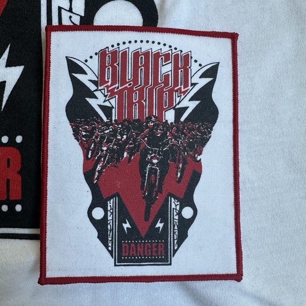 BLACK TRIP Danger (S) (USED) BASEBALL SHIRT + PATCH