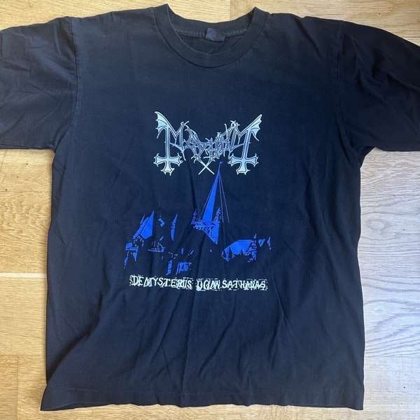 MAYHEM De Mysteriis Dom Sathanas (M) (USED) T-SHIRT