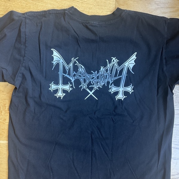 MAYHEM De Mysteriis Dom Sathanas (M) (USED) T-SHIRT