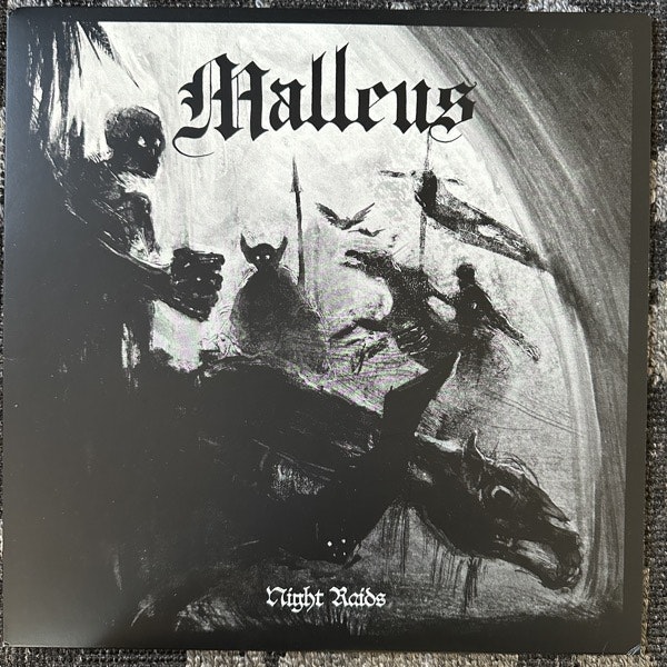 MALLEUS Night Raids (Atomic Force - USA original) (EX) LP