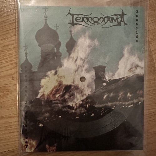 TERRORAMA / DEATHSTORM Split (To The Death - Sweden original) (EX) 6" FLEXI CARD