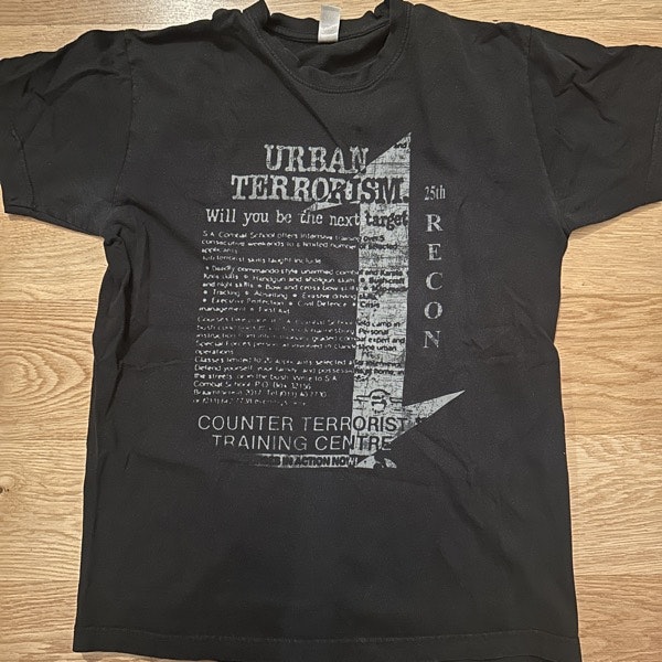 GENOCIDE ORGAN Urban Terrorism (S) (USED) T-SHIRT