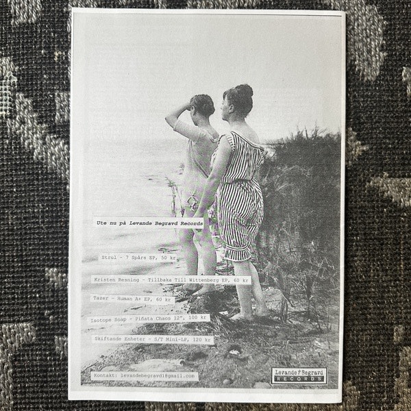 LEVANDE BEGRAVD Nr. 8 (EX) FANZINE