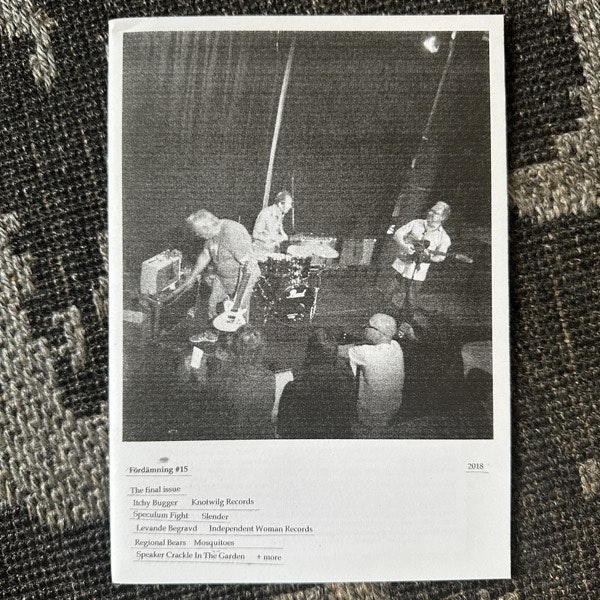 FÖRDÄMNING #15 (EX) FANZINE