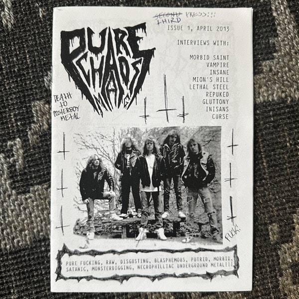PURE CHAOS #1 (EX) FANZINE