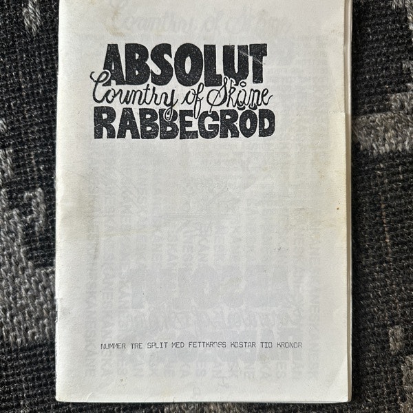 FETTKROSS / RABBEGRÖD #3 (VG) FANZINE