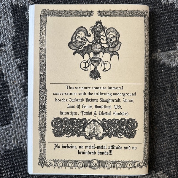 DOOMSDAY TESTAMENT #1 (NM) FANZINE