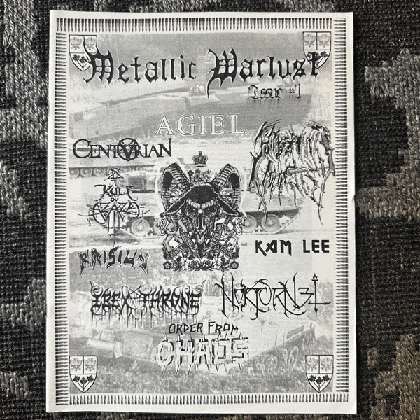 METALLIC WARLUST #1 (EX) FANZINE