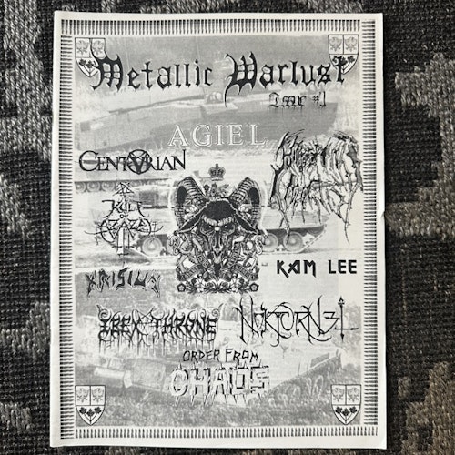 METALLIC WARLUST #1 (EX) FANZINE