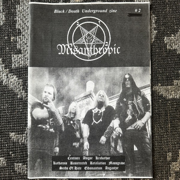 MISANTHROPIC #2 (EX) FANZINE