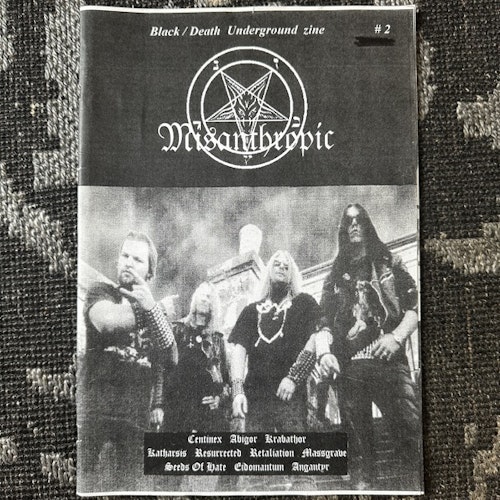 MISANTHROPIC #2 (EX) FANZINE