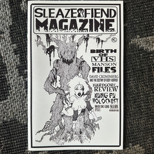 SLEAZE FIEND #1 (EX) MAGAZINE