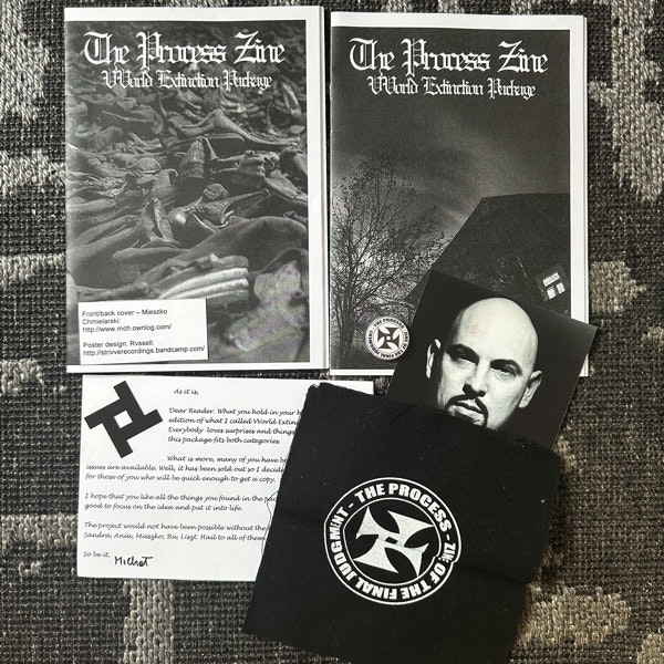 PROCESS ZINE World Extinction Package (NM) 2xFANZINE